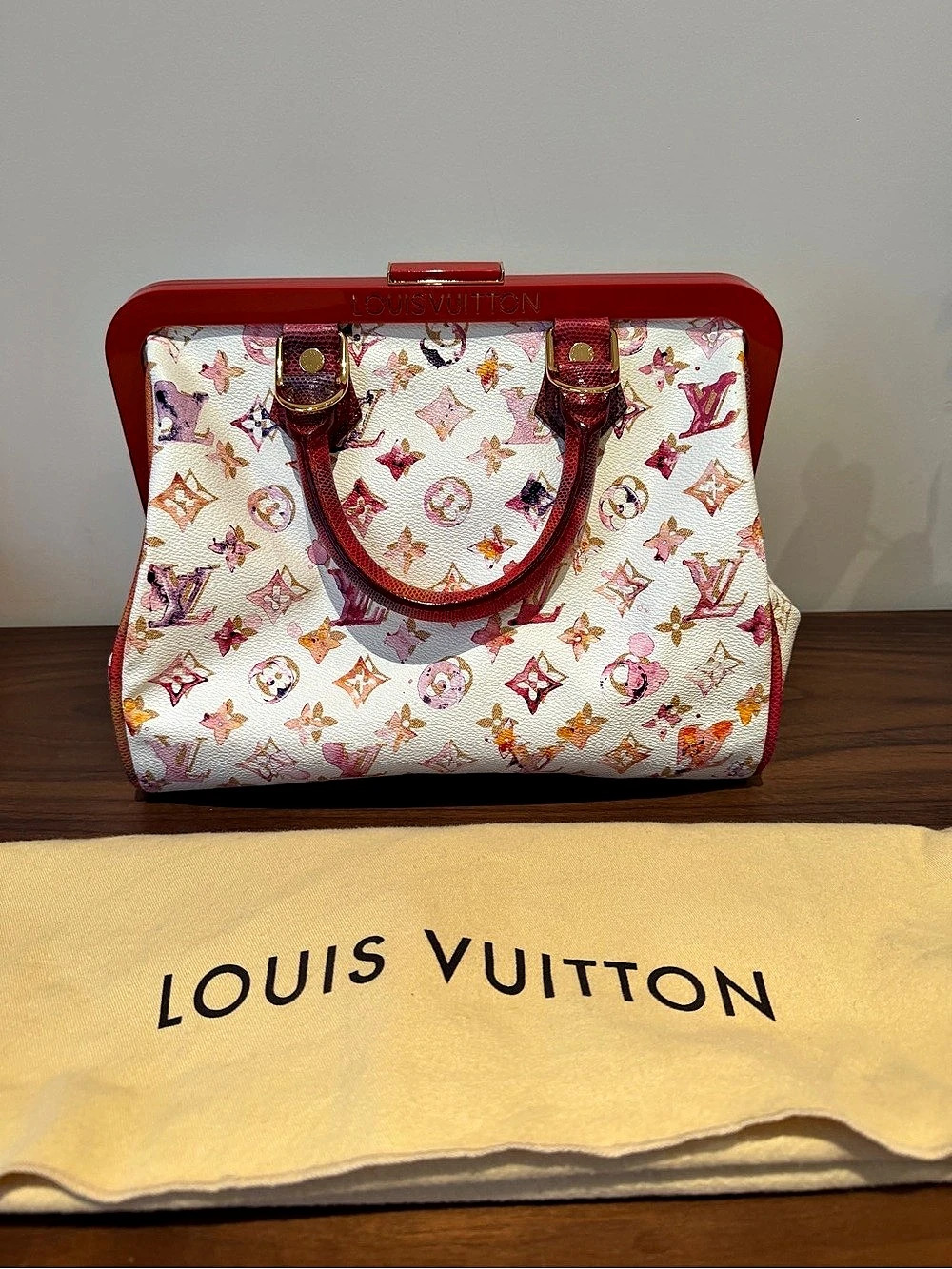Louis Vuitton Richard Prince Watercolor Aquarelle Frame Bag 2008